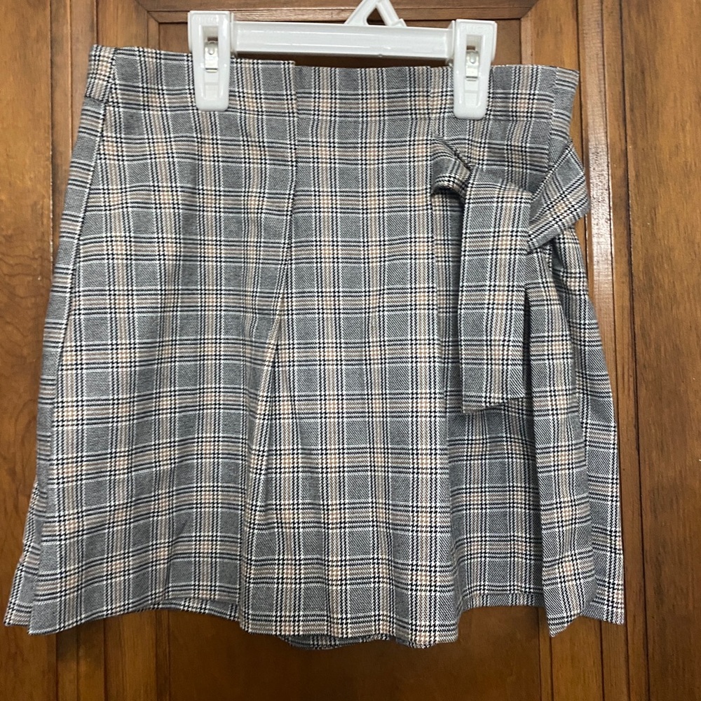 Zara kids plaid skort